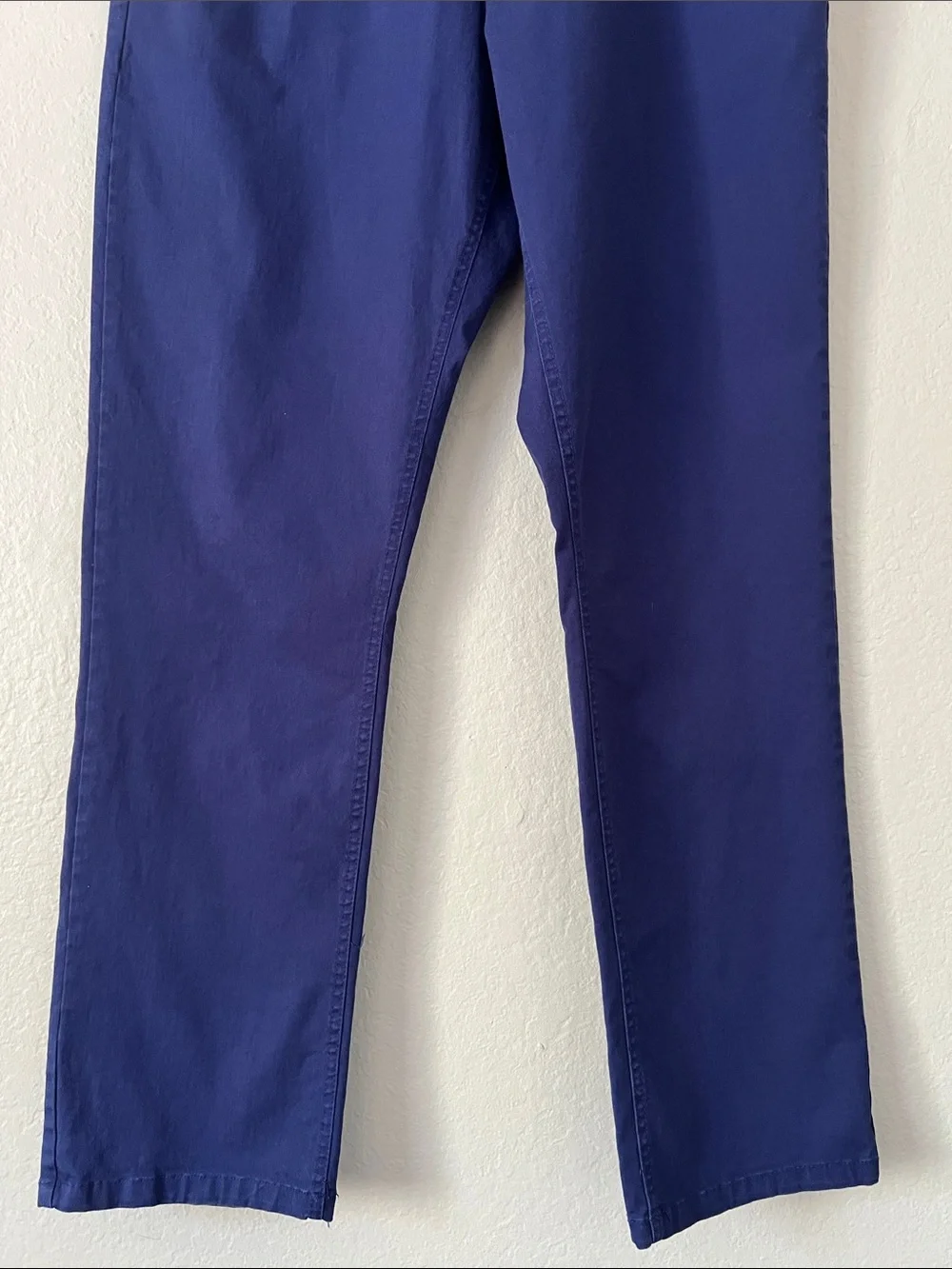 Like New! BARBELL APPAREL Chino Pants Cotton Blend Purple/Blue Size 36